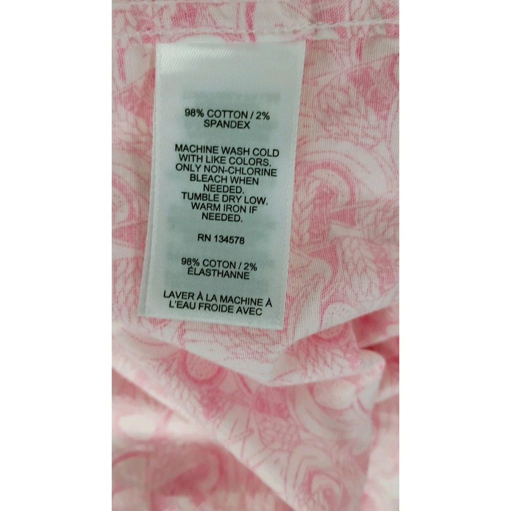 Vineyard Vines Men's Short-Sleeve BVI Fruit Shirt Pink Size S - Picture 8 of 8